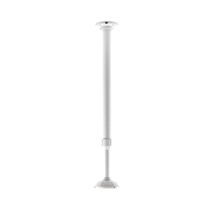 Soporte Telescópico Universal para Cámaras Domo y Bala / Color Blanco / 0.60 mts a 1.2 mts de Distancia (Ajustable)