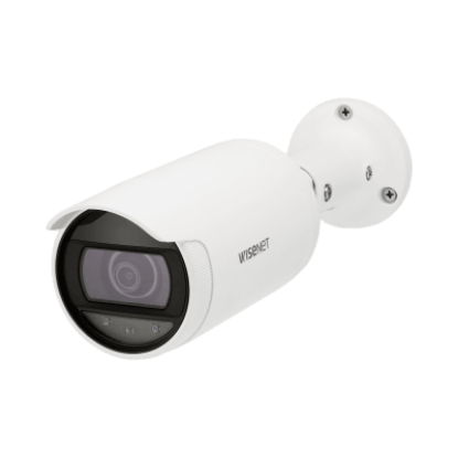 Cámara IP Tipo Bala 4 Megapíxel / Lente varifocal motorizado 3.3 a 10.3mm / IR 30M / WDR 120db / IP66 / H.265 & WiseStream / modo pasillo / POE 802.3af