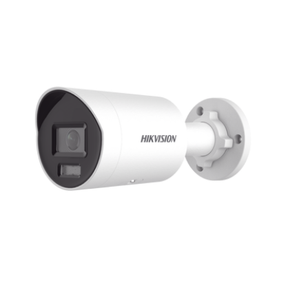 [Dual Light + ColorVu] Bala IP 8 Megapixel (4K) / Lente 2.8 mm / 40 mts IR + 40 mts Luz Blanca /  Microfono Integrado / Exterior IP67 /   WDR 130 dB / ACUSENSE (Filtro de Falsas Alarmas) / Captura Facial / PoE / Metal / ACUSEARCH