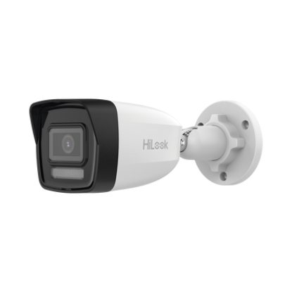 HiLook Series / Bala IP 2 Megapixel (1080p) / Lente 2.8 mm / 30 mts IR / Micrófono Integrado / Exterior IP67 / PoE / dWDR / H.265+ / ONVIF