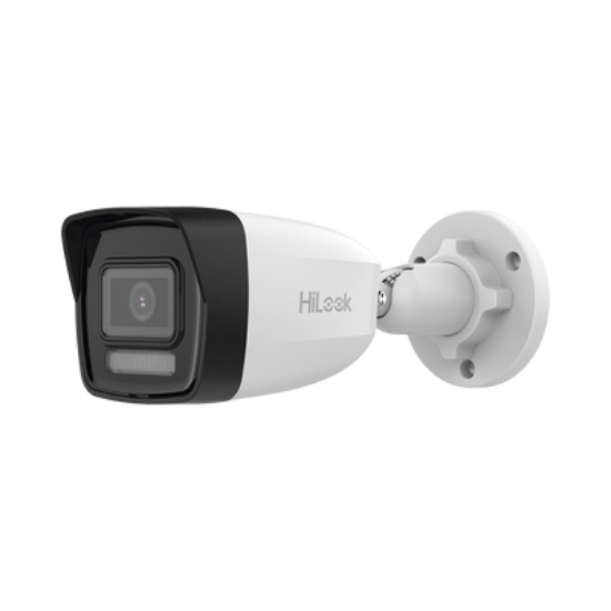 HiLook Series / Bala IP 2 Megapixel (1080p) / Lente 2.8 mm / 30 mts IR / Micrófono Integrado / Exterior IP67 / PoE / dWDR / H.265+ / ONVIF