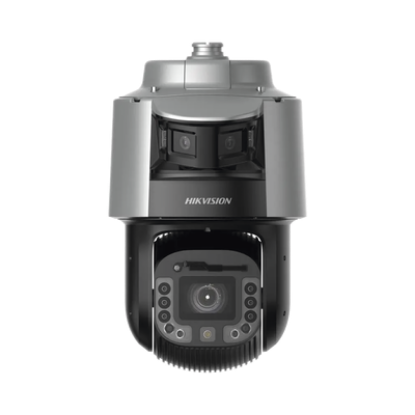 [TandemVu] Domo PTZ IP 4 Megapixel con Cámara Panoramica 180º de 6 Megapixel / 25X Zoom / 300 mts IR y 30 mts Luz Blanca / IP67 / IK10  / Autoseguimiento / Wiper / Deep learning / Entrada-Salida de Audio y Alarma / Ultra Baja Iluminació