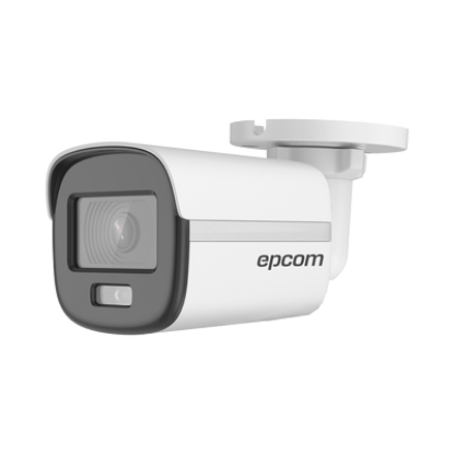 Bala TURBOHD 3K (5 MP) / Lente 3.6 mm / Micrófono Integrado / Imagen a Color 24/7 / Luz Blanca 40 mts / Exterior IP67 / dWDR / 4 Tecnologías