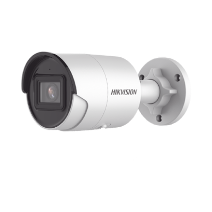 Bala IP 8 Megapixel (4K)/ Lente 2.8 mm / 40 mts IR EXIR /Exterior IP67 / WDR 120 dB / PoE / Micrófono Integrado / ACUSENSE (Evita Falsas Alarmas) / Metal / MicroSD / ONVIF / ACUSEARCH