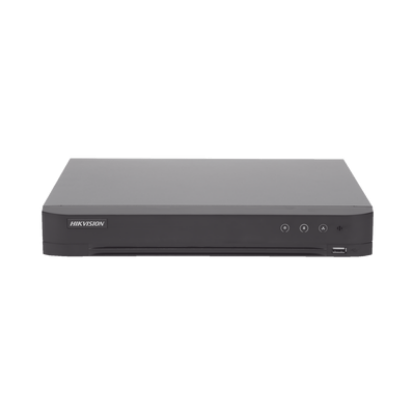 DVR 8 Canales TurboHD + 4 Canales IP / 5 Megapixel - 3K Lite / Acusense (Evita Falsas Alarmas) / Audio por Coaxitron / 1 Bahía de Disco Duro / H.265+ / Salida de Video en Full HD