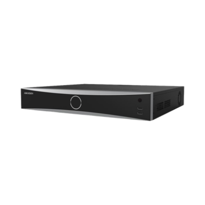 [Acusearch] NVR 12 Megapixel (4K) / 32 canales IP / AcuSense (Evita Falsas Alarmas) / Reconocimiento Facial / 4 Bahías de Disco Duro /  HDMI en 4K / Alarmas I/O