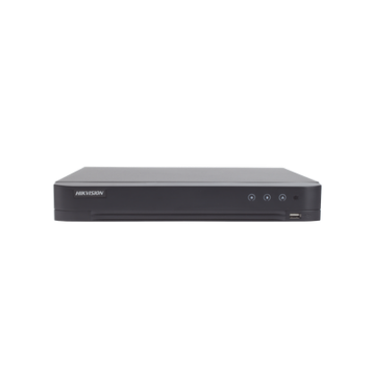 DVR 4 Canales TurboHD + 2 Canales IP / 5 Megapixel Lite - 3K Lite / Acusense (Evista falsas alarmas) / Audio por Coaxitron / 1 Bahía de Disco Duro / Salida de Video en Full HD 