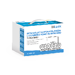 (MICRÓFONO Integrado) Kit TurboHD 1080p Lite / DVR 4 canales / Audio por Coaxitron / 4 Cámaras Bala de Policarbonato con Micrófono Integrado