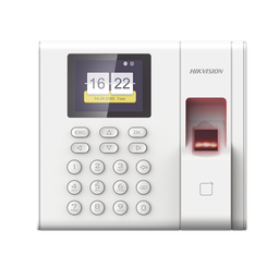 Checador de Huella con Batería de Respaldo / 1,000 Huellas / 100,000 Eventos / LCD 2.4 Pulgadas / TCP-IP / USB / Lector EM 125 kHz / iVMS-4200
