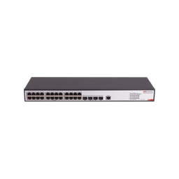 Switch Gigabit  / Administrable / 24 Puertos RJ45 GE  / 4 Puertos SFP 10G  / Soporta IGMP