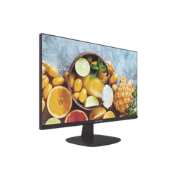 Monitor LED 4K de 27" / Ideal para CCTV, Oficina y Hogar / Entrada HDMI-DP / Montaje VESA (100 X 100) / Uso 24/7 / Backlight E-LED / Ultra Delgado